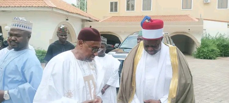 University of Maiduguri Delegation Pays Condolence Visit to Alhaji Ahmed Ashemi