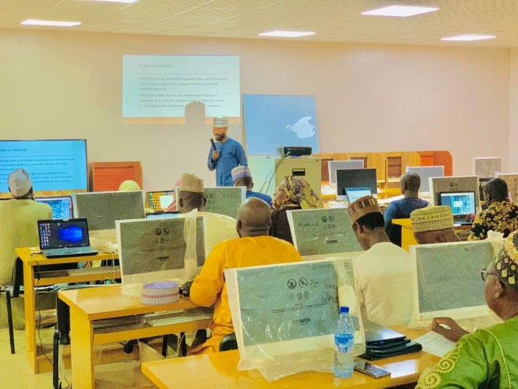 MARSHE Solutions Limited Trains Staff of Federal Government College Zaria in ICT Workshop