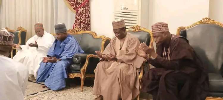 Former Borno State Governor Receives Sympathy Visit from University of Maiduguri Team