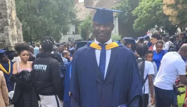 Former Super Eagles Star Benedict Akwuegbu Graduates with First-Class Honors from UK University