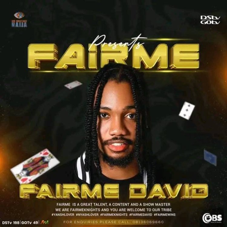 Fairme David, Graduate of UNICAL, Joins BBNaija House: A Rising Star’s Journey