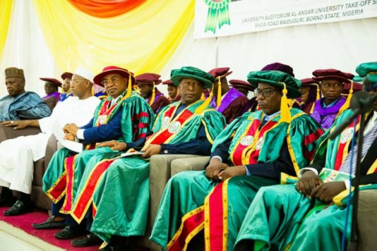 Scenes from Al-Ansar University, Maiduguri's 2nd Matriculation Ceremony for the 2023/2024 Academic Session