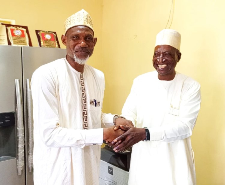 Isa Mustapha Agwai Polytechnic Staff Host Surprise Birthday Celebration for Director Mukhtar Wakeel