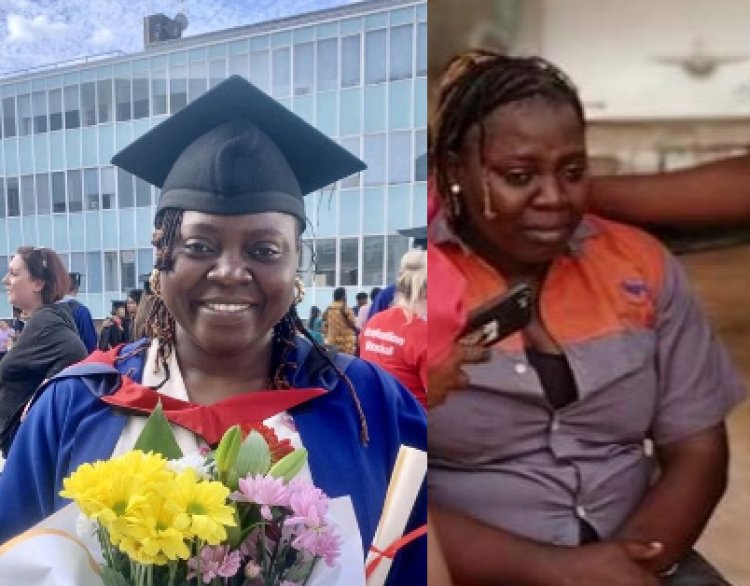 From Demolition to Graduation: Nigerian Entrepreneur Earns Master’s Degree  at UK Universityy Four Years After Losing Auto Shop