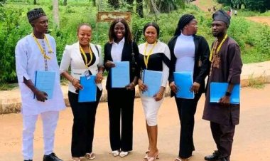 Federal Polytechnic Idah HNDII Accountancy Students Conduct Project Defence