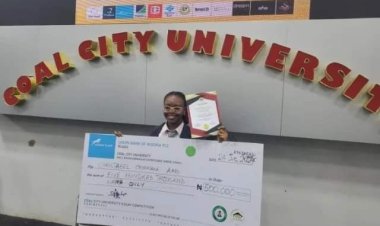 Roseville SS2 Student Wins Coal City University Essay Contest and Scholarship