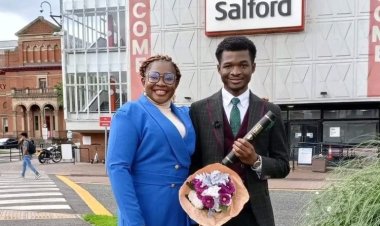 "I am now Mama Engineer": Nigerian Mother Celebrates Son's First Class Honors from UK University