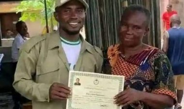 NYSC Member Celebrates Mother's Sacrifices as Roasted Plantain Business Funds University Education