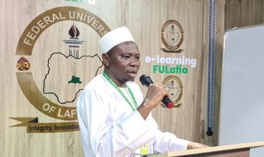 FULafia Vice-Chancellor Prof. Rahman Commissions e-Learning Studio at MBTCE
