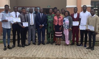 FUOYE Student Oduko Ezekiel Wins Vice-Chancellor’s Innovative Challenge