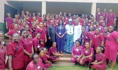 NOUN Nursing Students Undergo OSCE Examination at Awka Study Centre