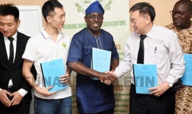 FUNAAB and Chinese Partners Forge Agricultural Innovation Alliance to boost Soybean, Sorghum Cultivation