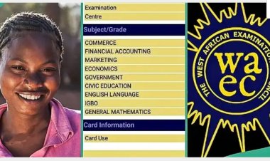 Female Student Scores D7 in WASSCE English Seeks Guidance