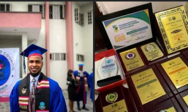 Niger Delta University’s Top Graduate Pharm. Favour Meye Graduate with 14 Awards