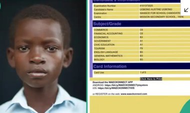 Mixed WAEC Results of Church School Student Spark Social Media Reactions