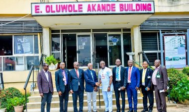 UCH Management Visits New Provost at College of Medicine, University of Ibadan