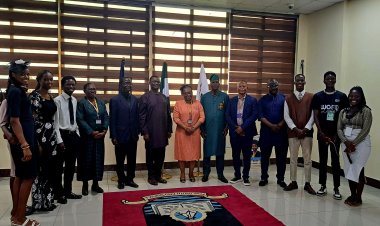 Renowned Gospel Film Maker Evangelist Mike Bamiloye Visits LASU Vice Chancellor
