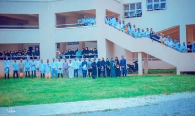 Biology Department Students at Aliko Dangote University of Science and Technology Capture Pre-Graduation Photos