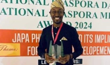 UNILORIN Alumnus Dr. Omotade Omotosho Honored with 2024 National Diaspora Merit Award