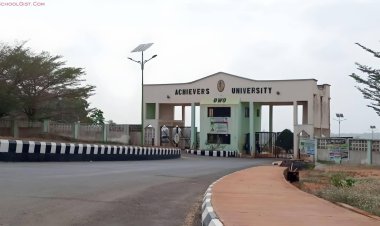 Achievers University Releases Admission List for 2024/2025 Academic Session