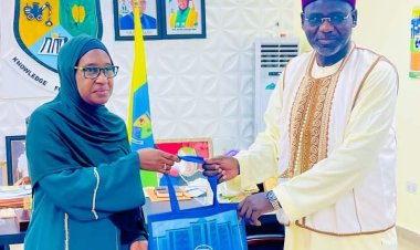 NSUK Vice-Chancellor Hosts Lt. General Tukur Buratai