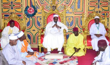 Vice-Chancellor of Federal University of Lafia Leads Staff to Thank Emir for Role in Teaching Hospital Approval