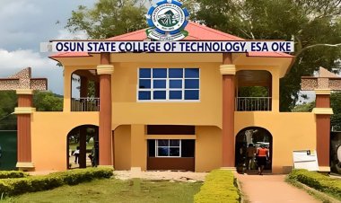 Osun State College of Technology Commissions N15 Million Solar-Powered Streetlight Project