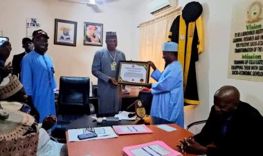 FULafia's Dr. Tijani Ahmed Ajayi Receives Award for Humanitarian Service