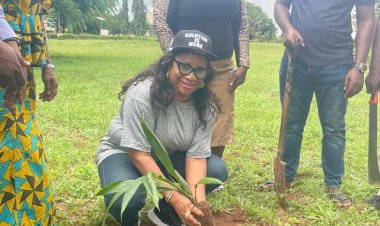 Dr. Anyadiegwu Launches Tree Planting Initiative at Nwafor Orizu College of Education