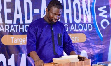 Nigerian Man Breaks World Record for Longest Marathon Reading Aloud
