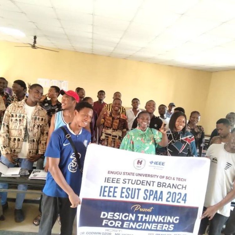 ESUT Hosts "IEEE ESUT SPAA 2024" Professional Event on Design Thinking