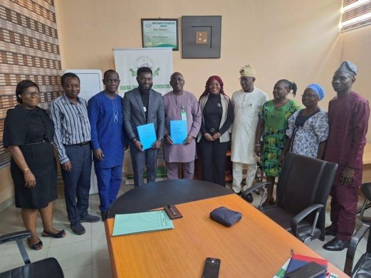 FUNAAB and Data Science Nigeria Sign MOU for Advanced Data Management and Decision-Making Systems