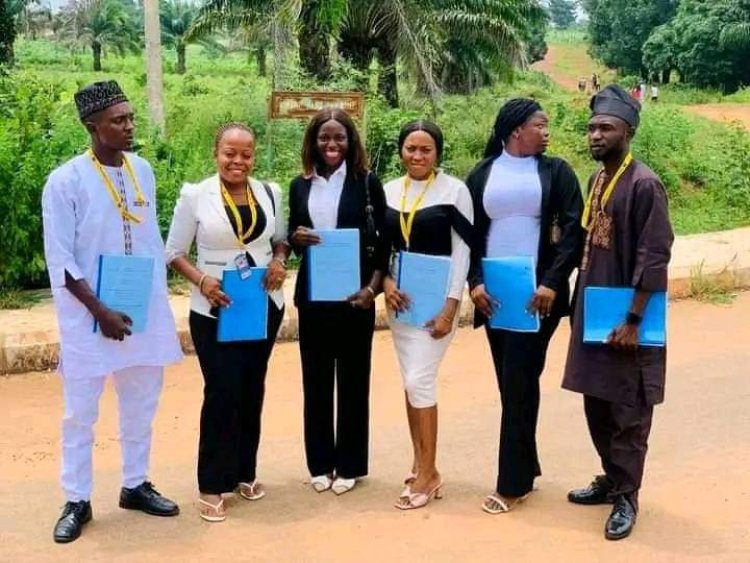 Federal Polytechnic Idah HNDII Accountancy Students Conduct Project Defence