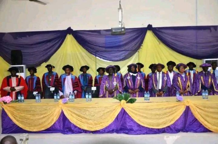 FUTMinna Holds Matriculation Ceremony for 2023/2024 Postgraduate Students, Warns Against Misconduct