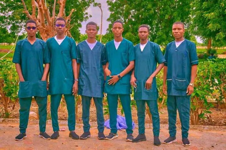 MDCN Students from College of Health Jahun, Jigawa State Dental Students