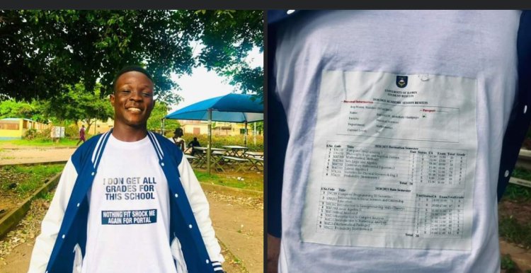 Graduate Celebrates Academic Journey with Humorous Sign-Out Shirt