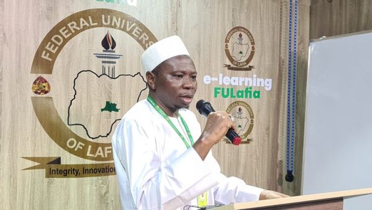 FULafia Vice-Chancellor Prof. Rahman Commissions e-Learning Studio at MBTCE