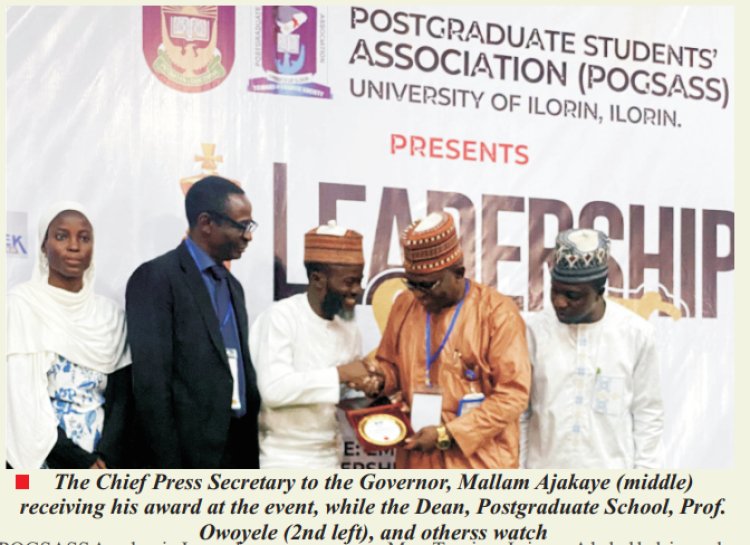 UNILORIN VC Prof Egbewole Praises POGSASS Leadership at Empowering Summit