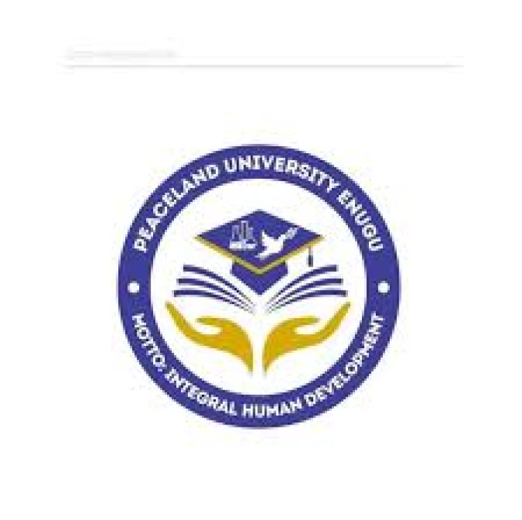 Peaceland University Announces Screening Test for 2024/2025 Academic Session