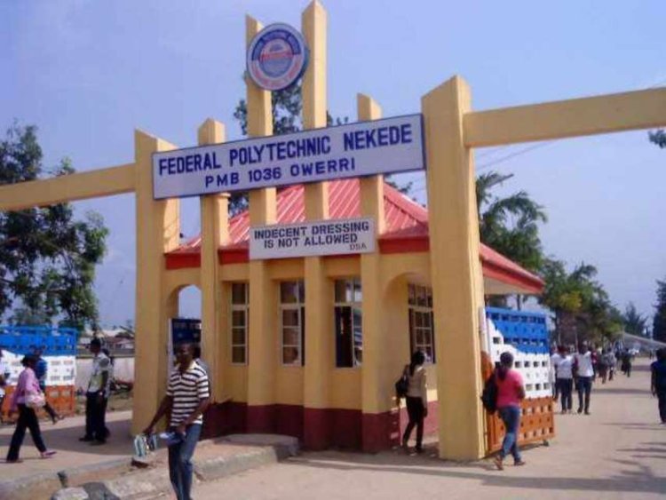 Federal Polytechnic Nekede Urges ND Students to Complete Admission Regularization