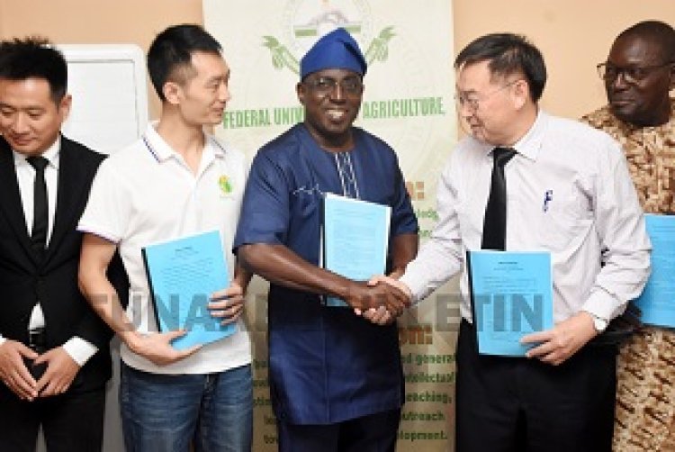 FUNAAB and Chinese Partners Forge Agricultural Innovation Alliance to boost Soybean, Sorghum Cultivation