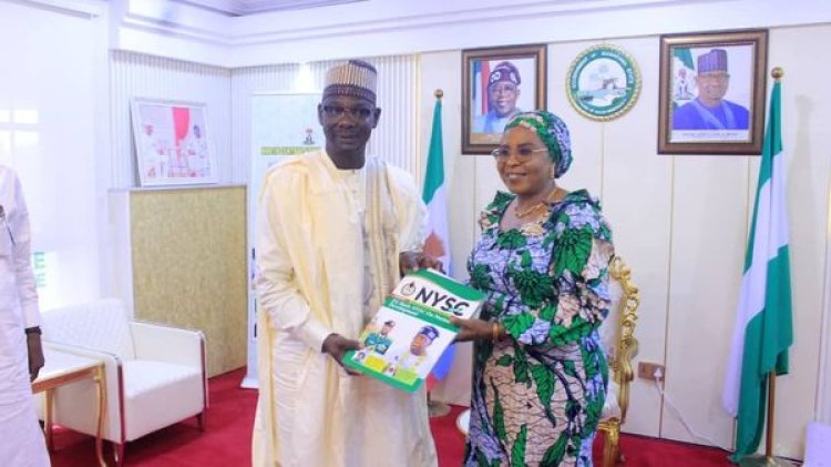 Governor Abdullahi A. Sule Advocates for Sustaining the NYSC Scheme During Courtesy Visit by NYSC Director