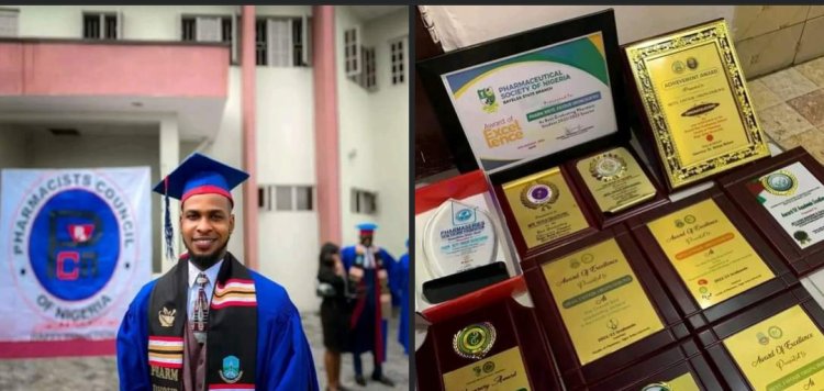 Niger Delta University’s Top Graduate Pharm. Favour Meye Graduate with 14 Awards