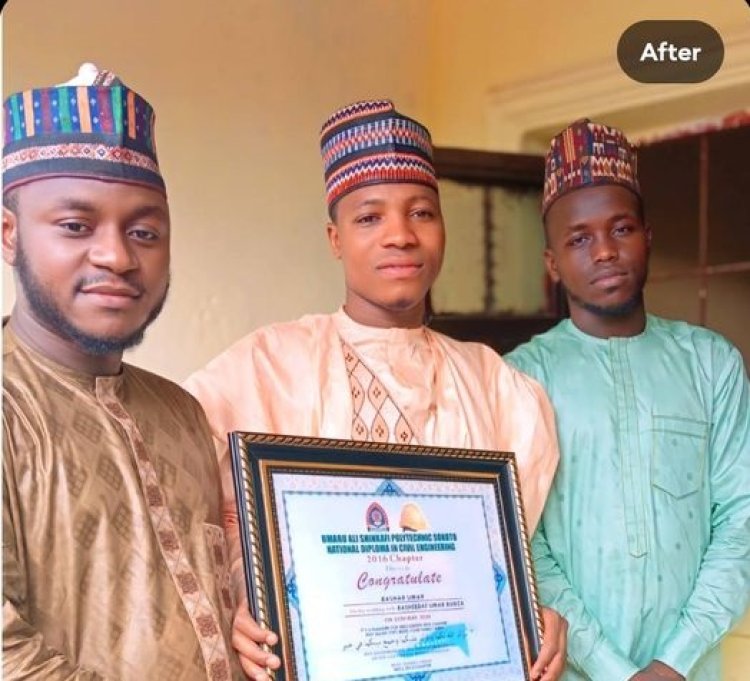 NDCE Class of 2016 from Umaru Ali Shinkafi Polytechnic Strengthens Alumni Bonds with Heartfelt Surprise Gift