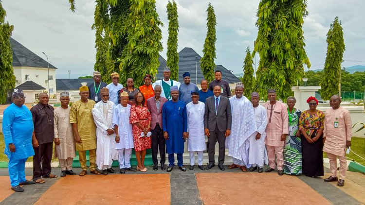 Newly Inaugurated FULOKOJA Governing Council Visits Kogi State Government