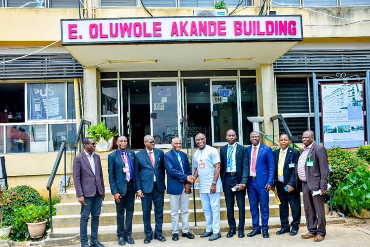 UCH Management Visits New Provost at College of Medicine, University of Ibadan