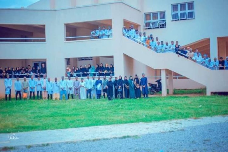 Biology Department Students at Aliko Dangote University of Science and Technology Capture Pre-Graduation Photos