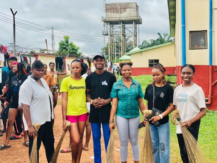 MOUAU's Major Hostel Cleanup: Students Get a Fresh Start with Soap and Skills