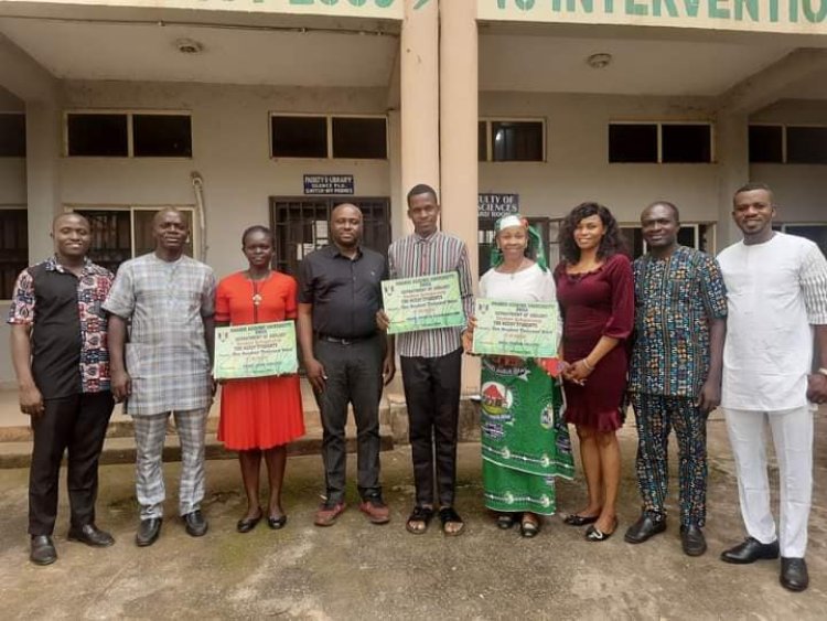 UNIZIK Zoology Department Awards Scholarships to Indigent Students