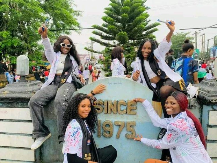 University of Calabar Biochemistry Students Sign Out in Style